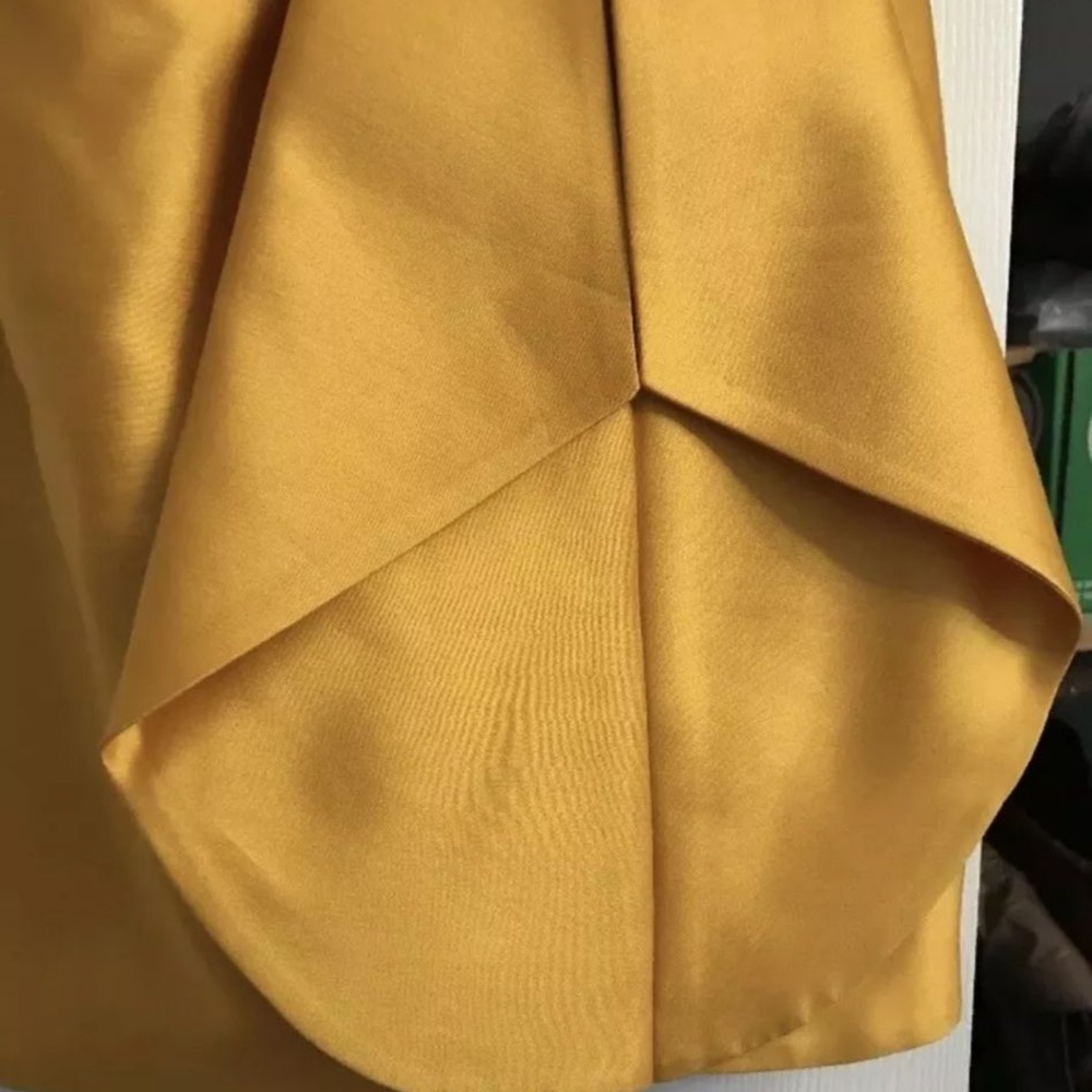 Shoshanna Yellow Strapless Cocktail Dress - Picture 3 of 10